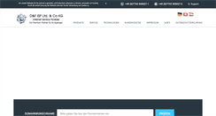 Desktop Screenshot of df-webhosting.de